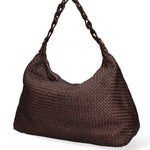 Asteria Borsa a spalla da donna Vera pelle 7799-TMORO Gave Lux