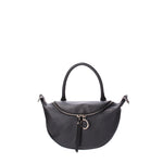 Mae Borsa a mano da donna Vera pelle 07142-D28 NERO Viola Castellani