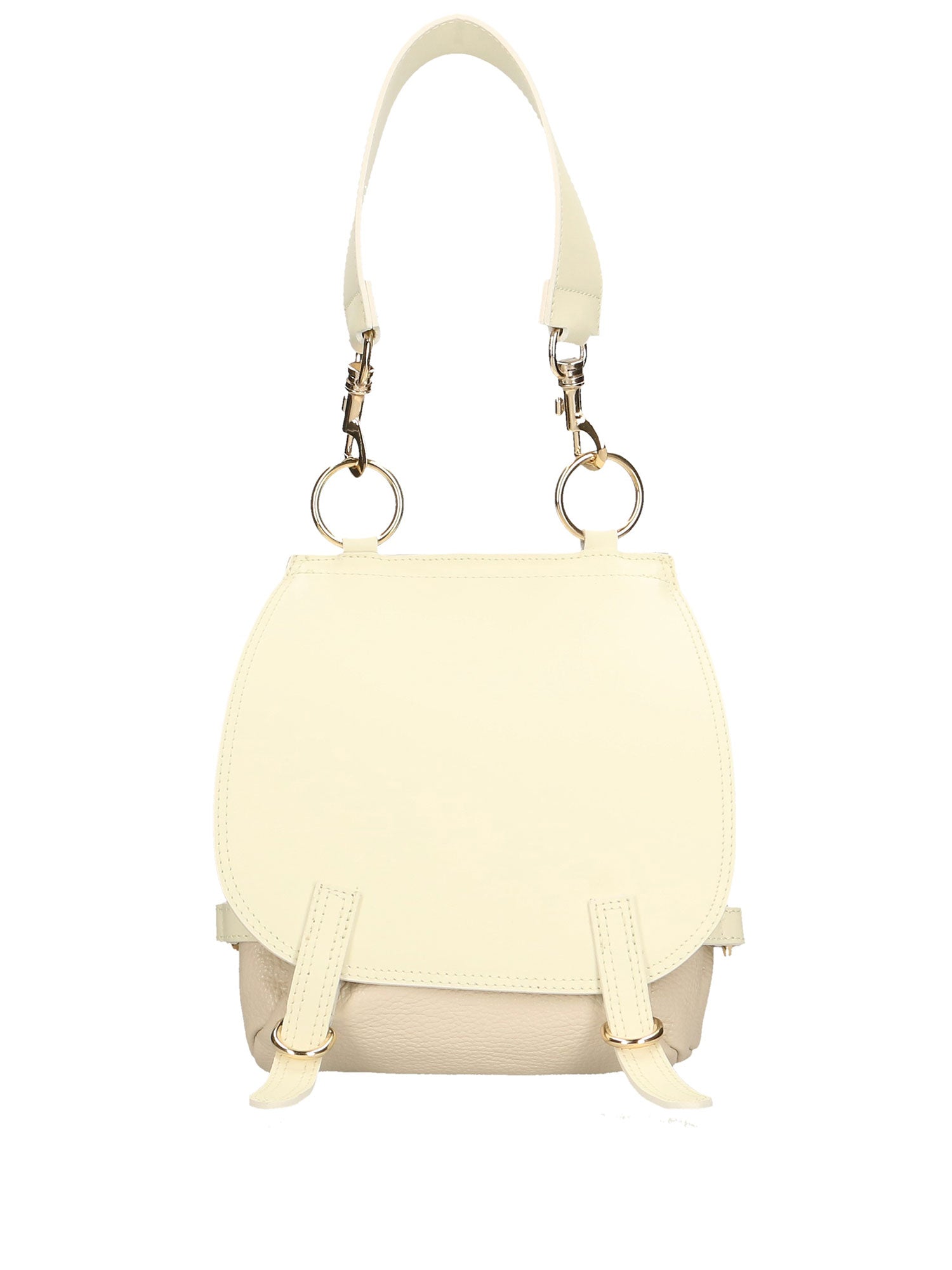 Lisetta Borsa a tracolla da donna Vera pelle 8683-BEIGE Gave Lux