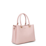 Borsa a mano da donna 100% pelle vegana PU 711-4PT-LIGHT PINK Diana&co