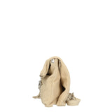 Valencia Borsa a tracolla da donna Vera pelle 8651-BEIGE Gave Lux