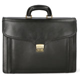 Nevio 7010-NERO BLACK Borsa da lavoro uomo in pelle Gave Lux