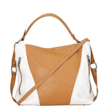 Emily Borsa a spalla da donna Vera pelle 80064-D17 CUOIO D01 BIANCO Gave Lux