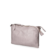 Lucca Borsa a tracolla da donna Vera pelle 1001-D16 GRIGIO Gave Lux