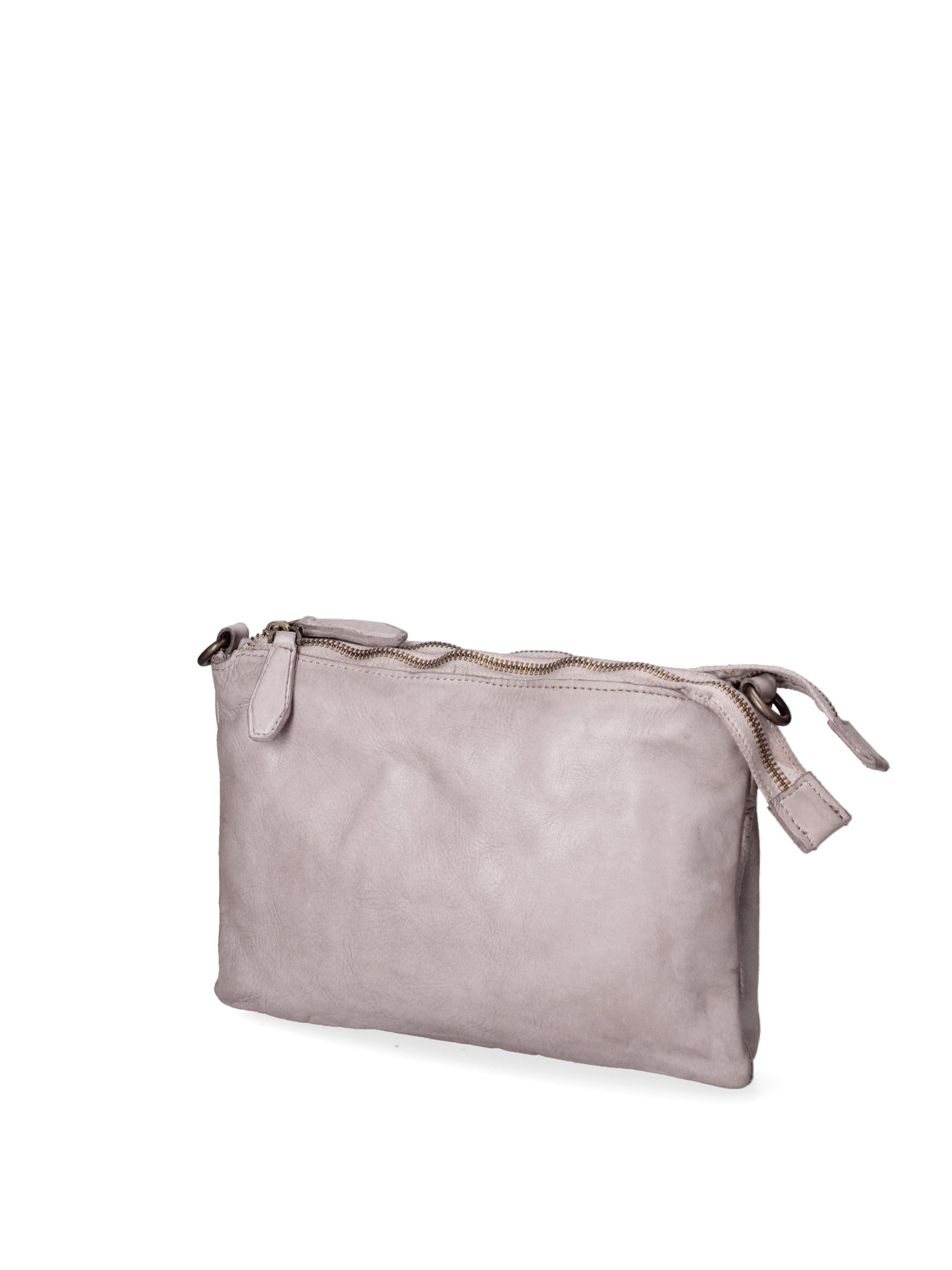 Lucca Borsa a tracolla da donna Vera pelle 1001-D16 GRIGIO Gave Lux