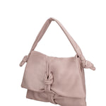 Borsa a spalla da donna Vera pelle 07171-S68 NUDO Viola Castellani