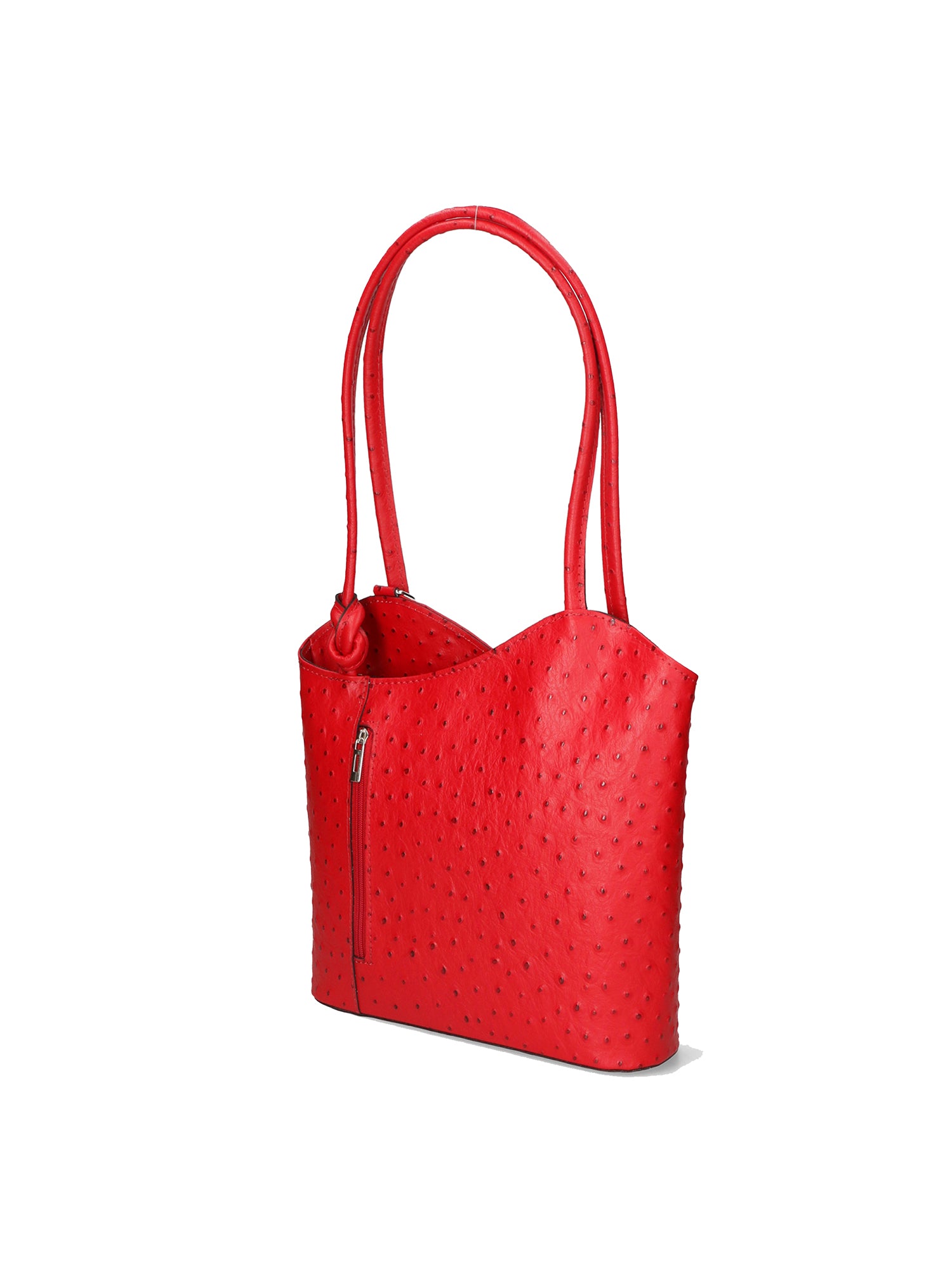 Chanel 3005-11 ROSSO Zaino da donna in vera pelle Gave Lux
