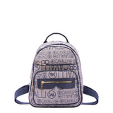 Zaino da donna in ecopelle Casual BC1372-BLU B Cavalli