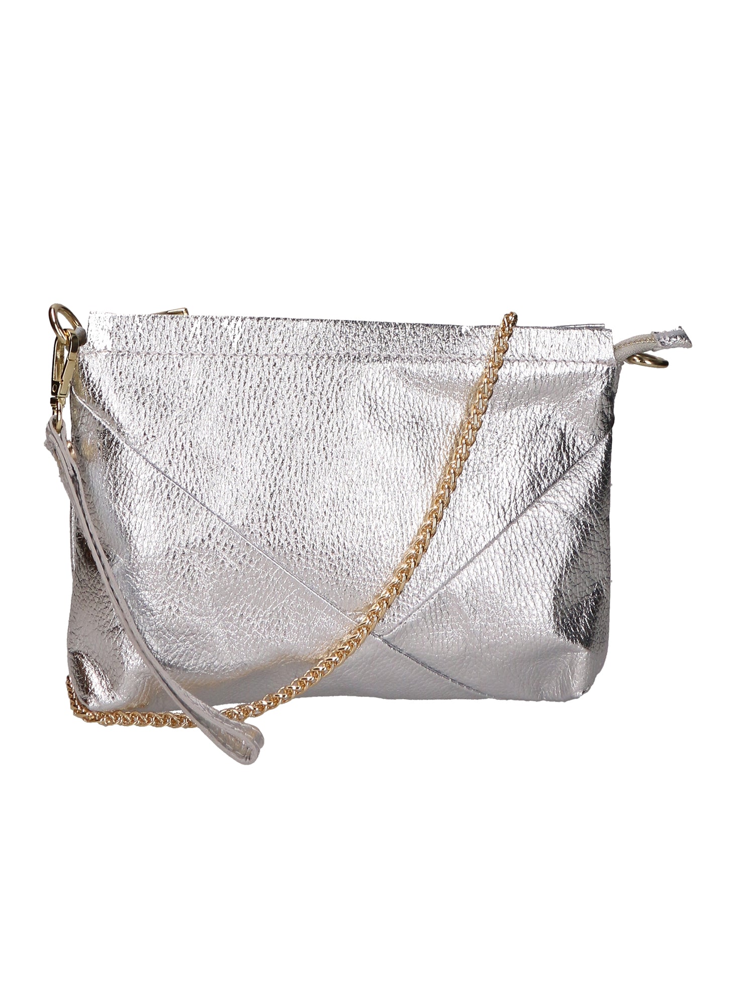 Giorgia Pochette da donna Vera pelle 05927-DL1 ARGENTO Gave Lux