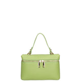 Borsa a mano da donna Vera pelle 07160-D12 VERDE Roberta Rossi