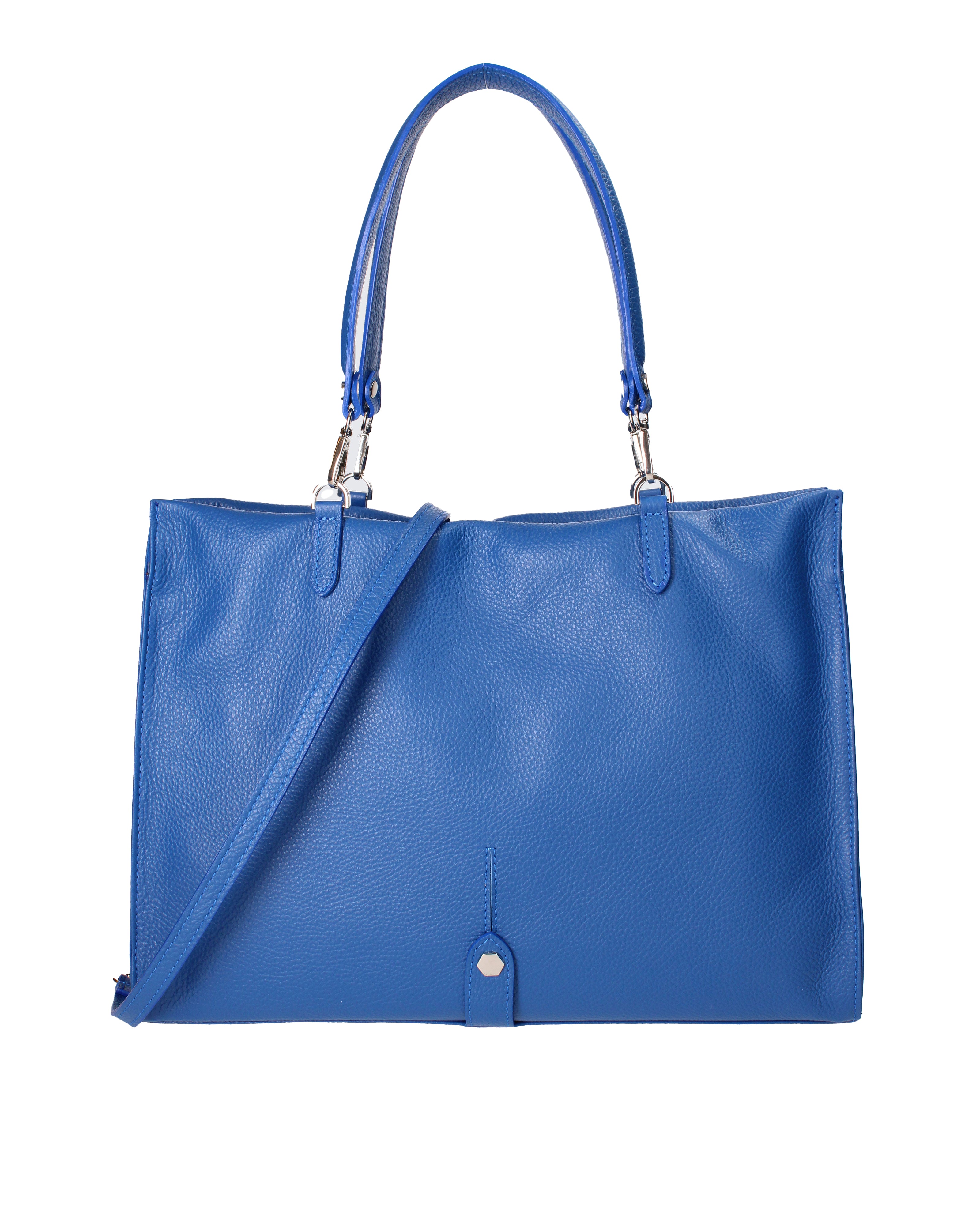 Borsa a mano da donna 100% vera pelle 07138-D22 BLUETTE Roberta Rossi