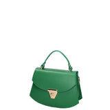 Borsa a mano da donna 100% vera pelle 07202-P 622 VERDE Roberta Rossi
