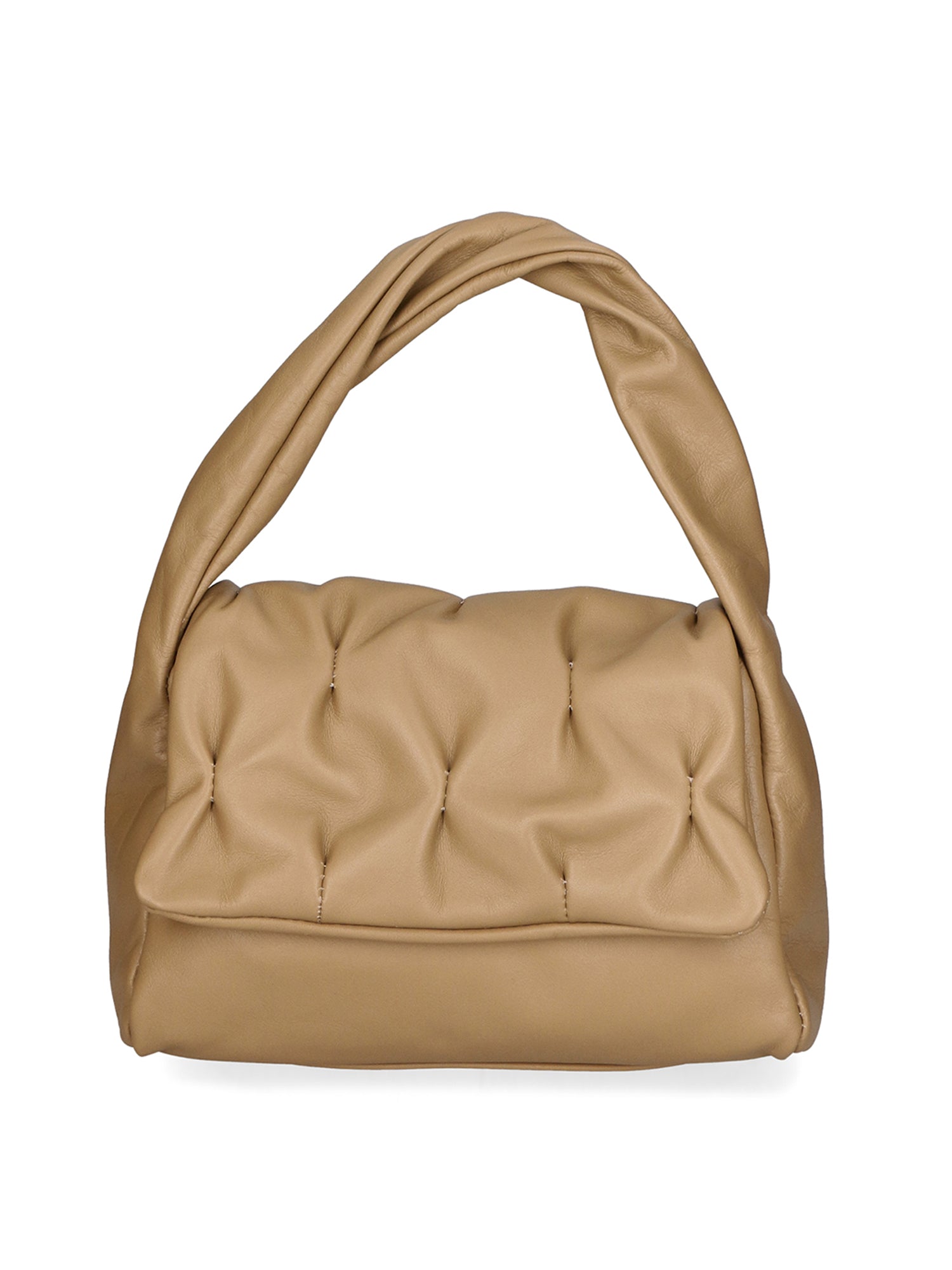 Adelaide Borsa a spalla da donna Vera pelle 04494-S05 TAUPE CHIARO Gave Lux