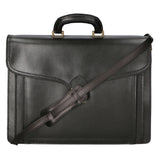 Nevio 7010-NERO BLACK Borsa da lavoro uomo in pelle Gave Lux