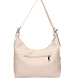 Fiorenza Lux Borsa a spalla da donna Vera pelle 07140-D37 LATTE Viola Castellani