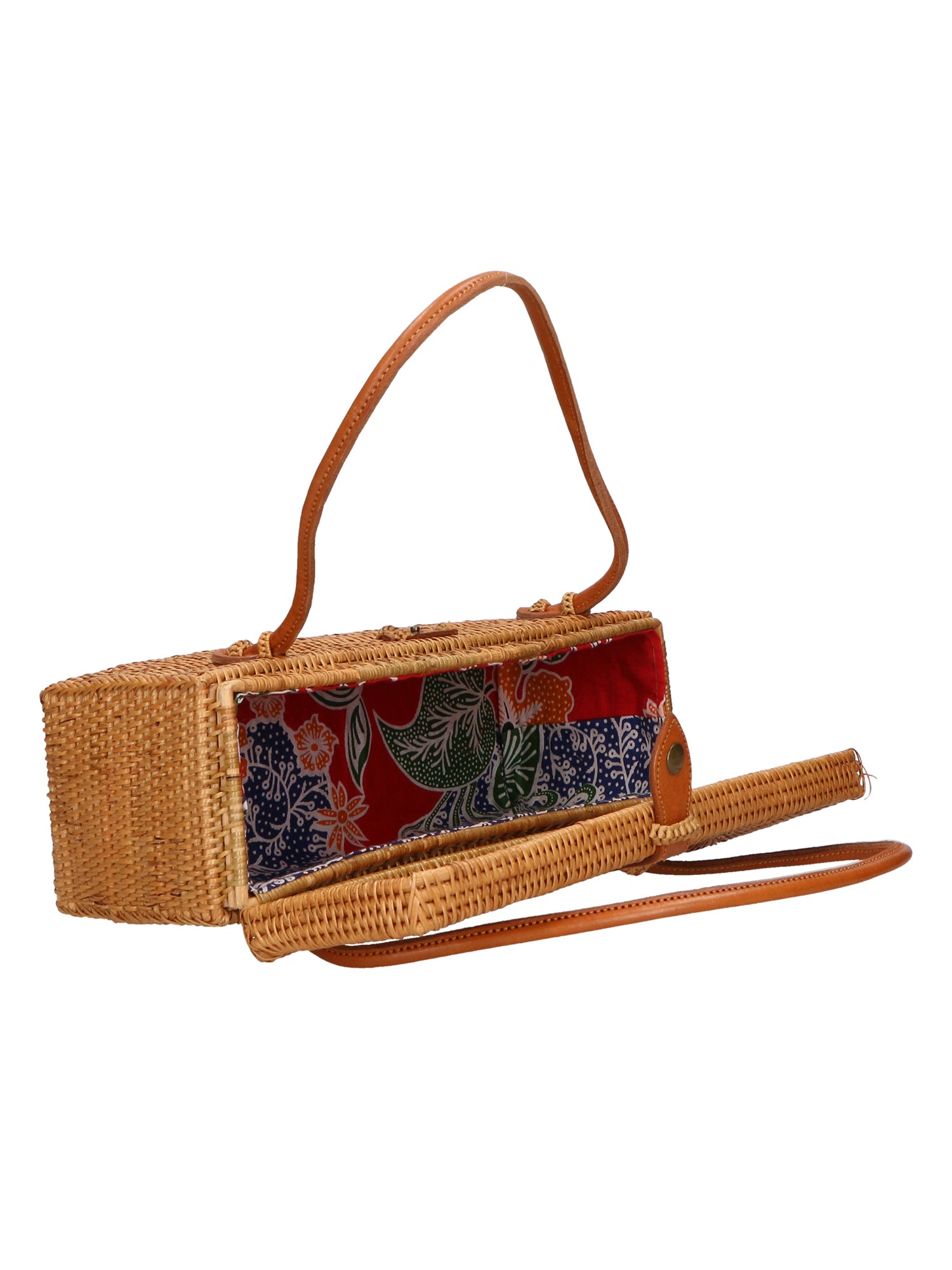 Lea Borsa a spalla da donna Rattan 88016-MIX Gave Lux