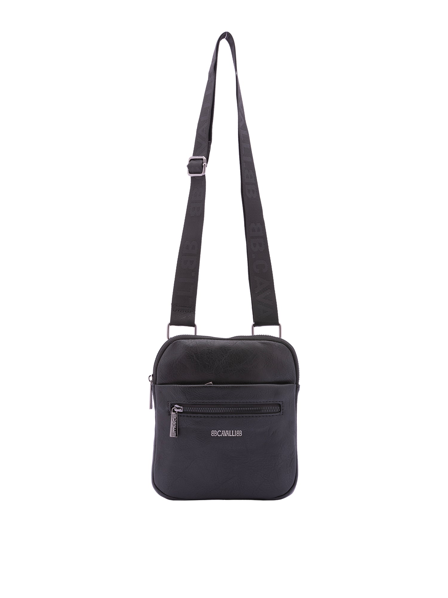 Borsa a tracolla da uomo 100% Poliestere BC1194-NERO B Cavalli