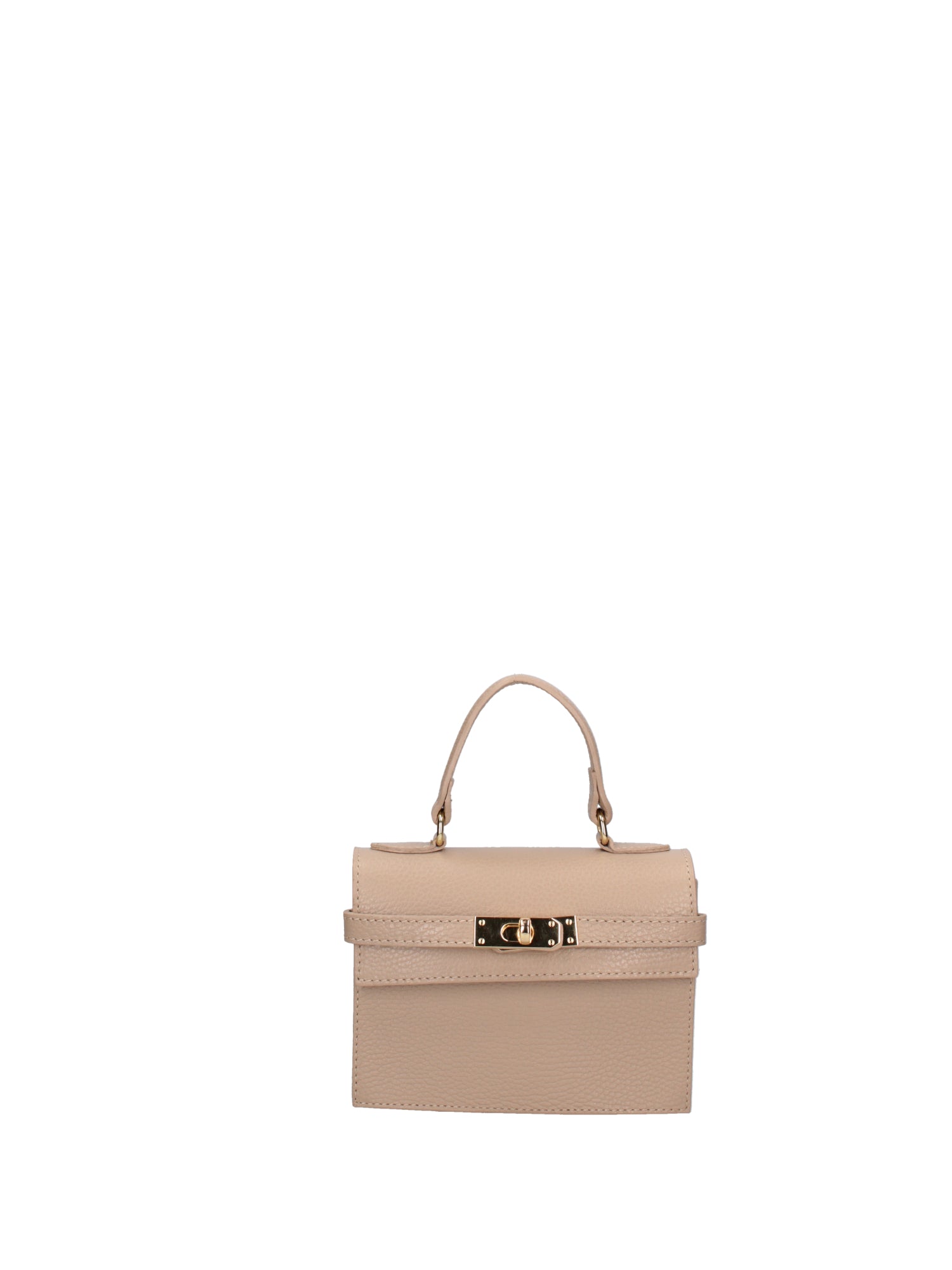 Borsa a mano da donna Vera pelle 07161-D05 CAPPUCCINO Roberta Rossi