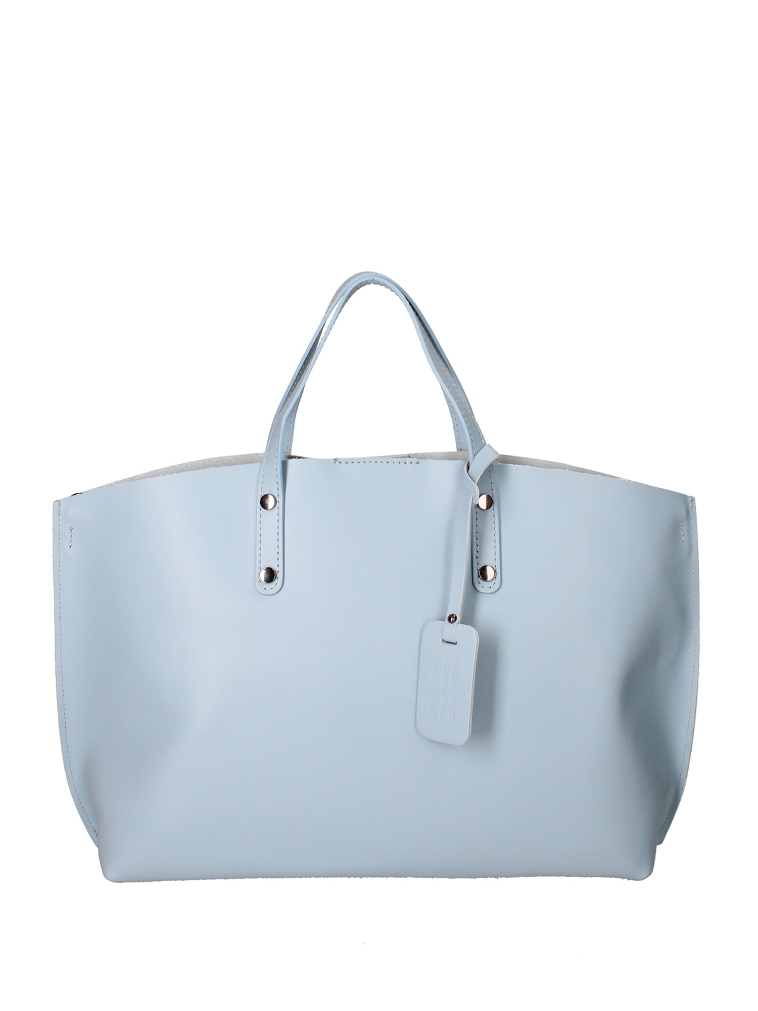 Lumena Borsa a mano da donna Vera pelle 2094-L366 CIELO Gave Lux