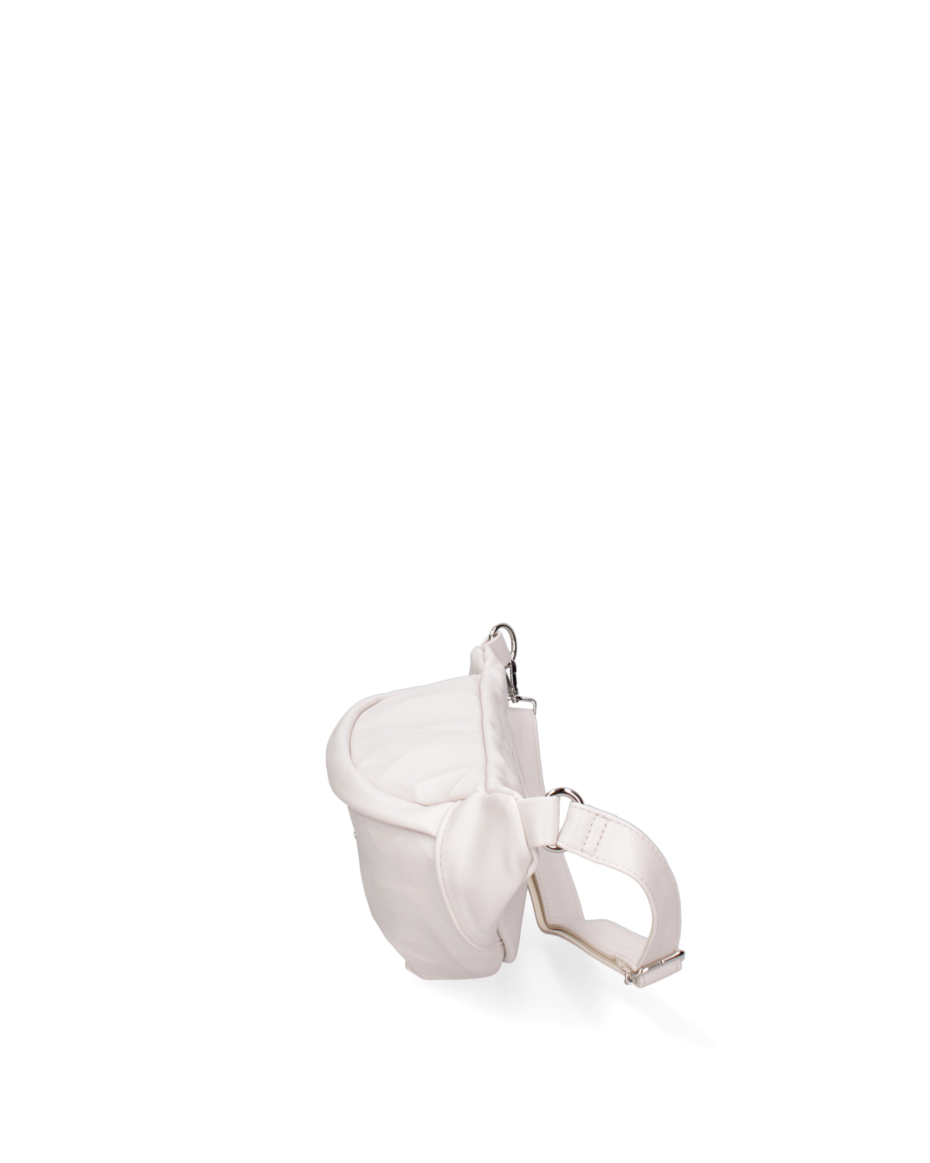 Marsupio da donna Ecopelle e Zip F6735-2-IVORY David Jones