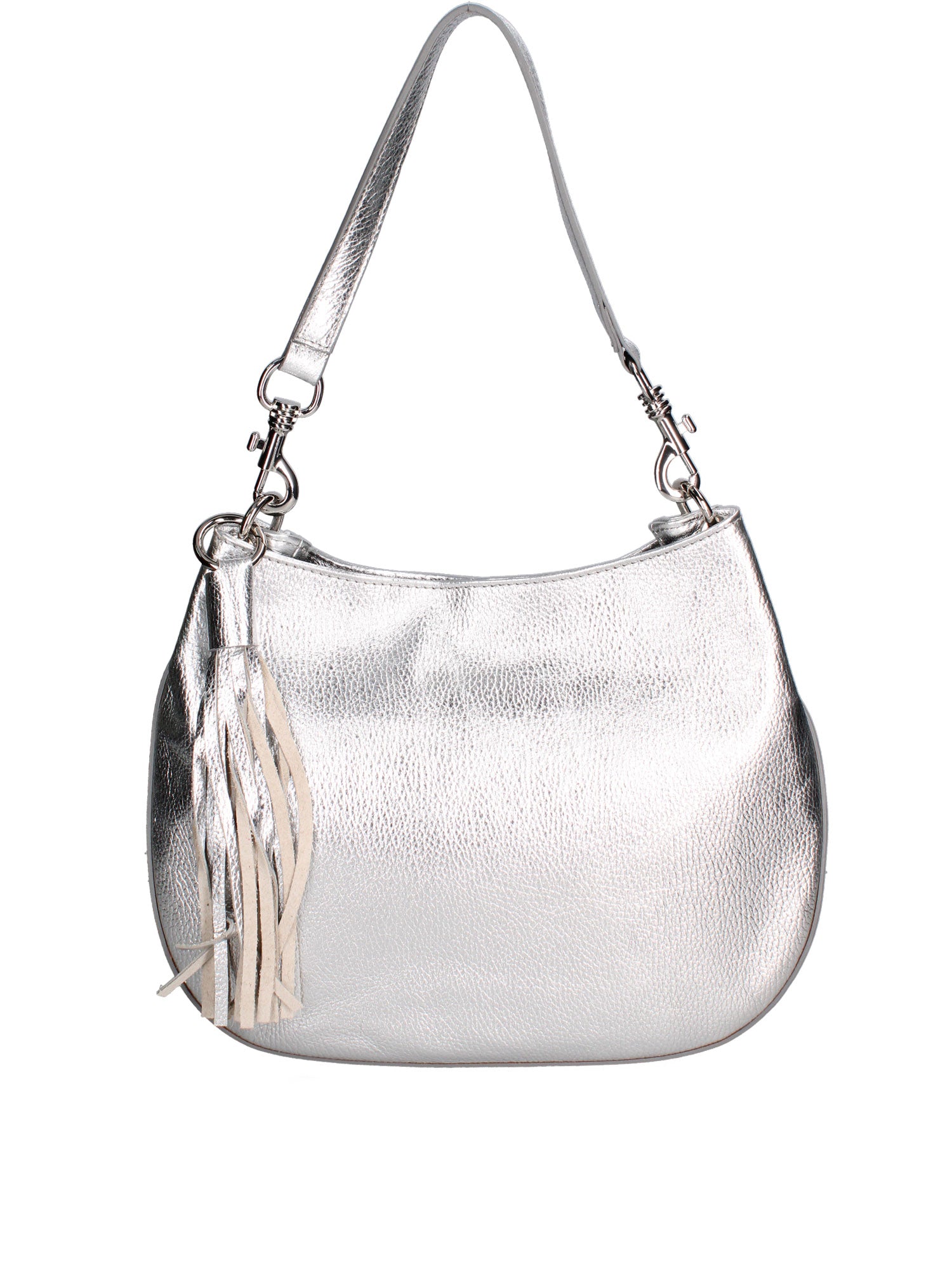 Elyana Borsa a spalla da donna Vera pelle 07316-DL1 ARGENTO Gave Lux