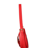 Borsa a spalla da donna 100% vera pelle 07213-L214 ROSSO Roberta Rossi