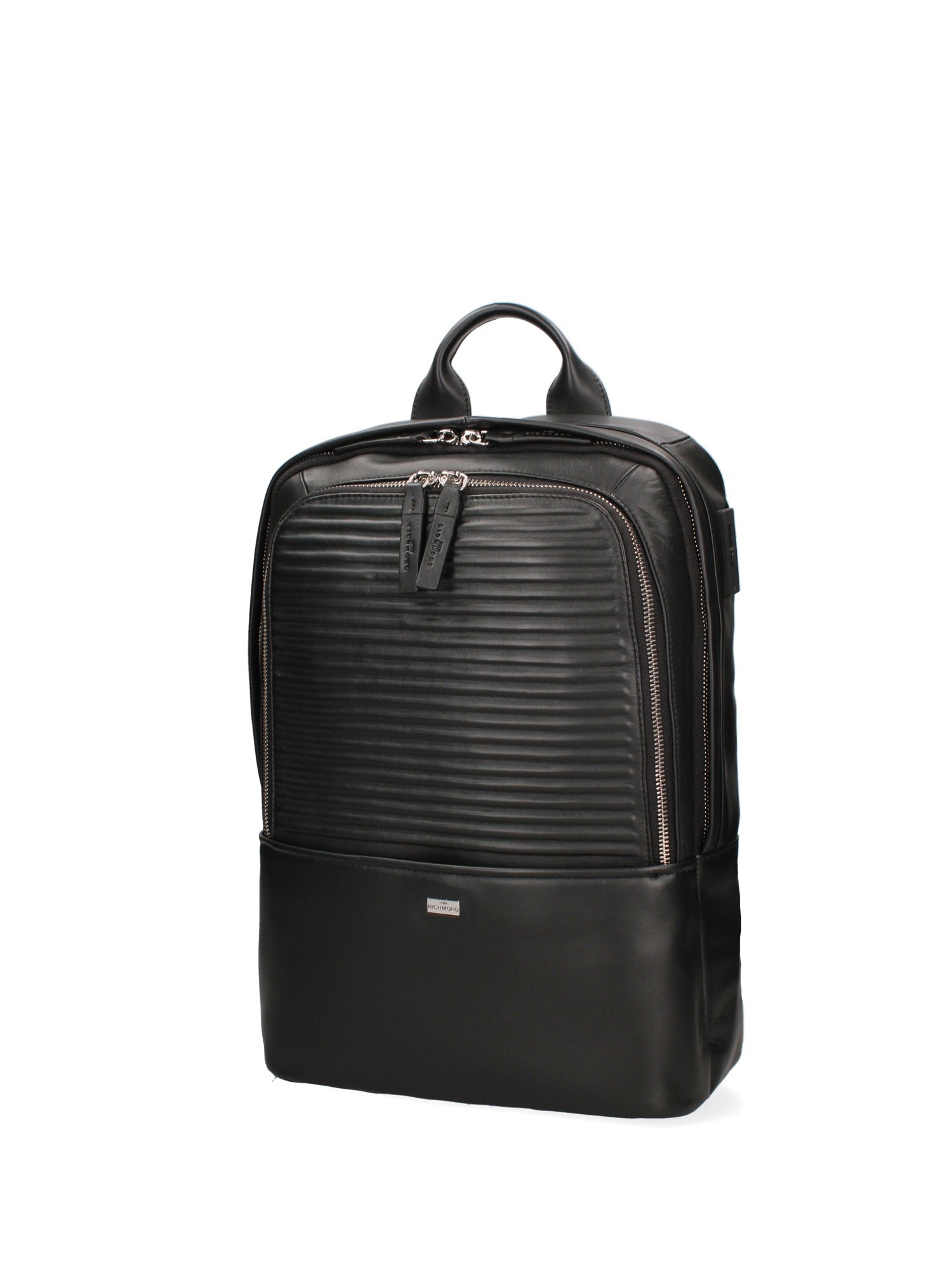 Zaino uomo in vera pelle Casual JR-B112-BLACK John Richmond