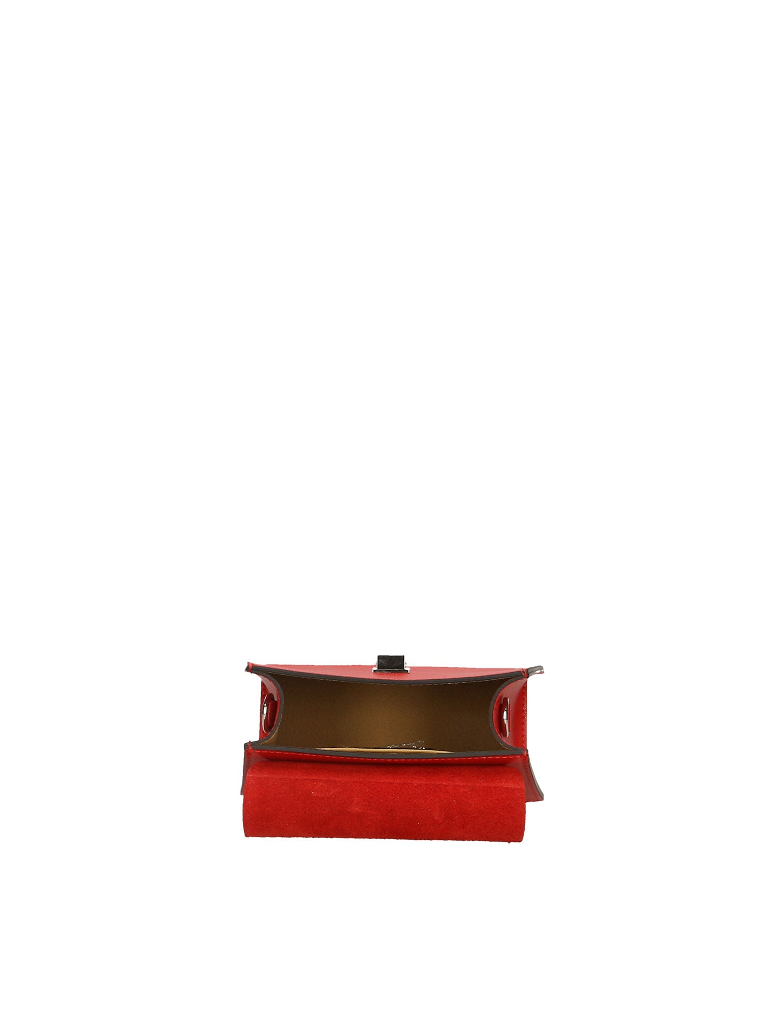 Eolara Borsa a spalla da donna Vera pelle 193842-ROSSO Gave Lux