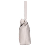 Grace Borsa a spalla da donna Vera pelle 07158-D86 GRIGIO PERLA Viola Castellani