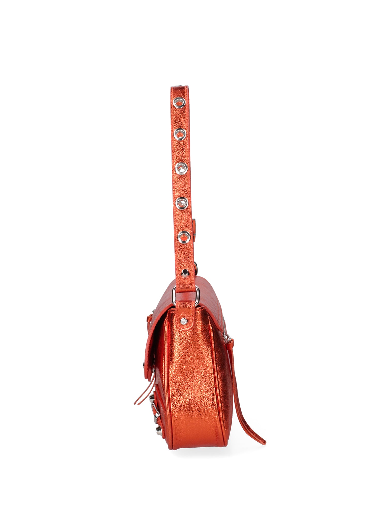 Borsa a spalla da donna Vera pelle 07234-L010 ARANCIO Roberta Rossi