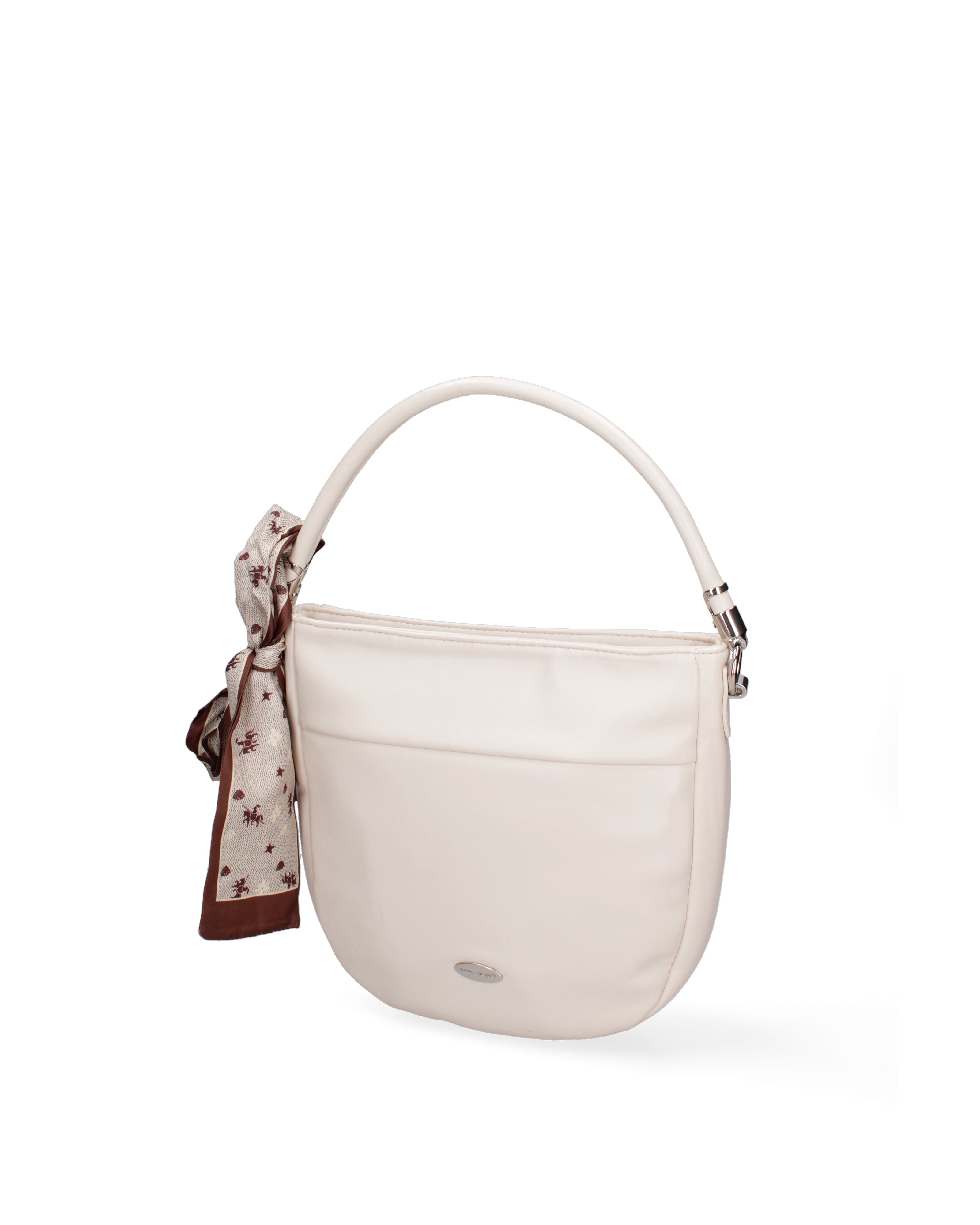 Borsa a mano da donna Ecopelle vegana CM6486-IVORY David Jones