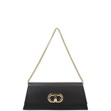 Borsa a spalla da donna Vera pelle 07313-NERO Roberta Rossi