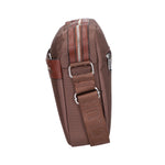 Borsa a tracolla uomo Pelle PU e nylon PCL3071-EARTH Northampton Polo Club