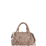 Erisia Borsa a spalla da donna Vera pelle 06091-009 TAUPE SCURO Gave Lux