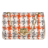 Aurélie Borsa a spalla da donna Cotone 05015-ARANCIONE Gave Lux