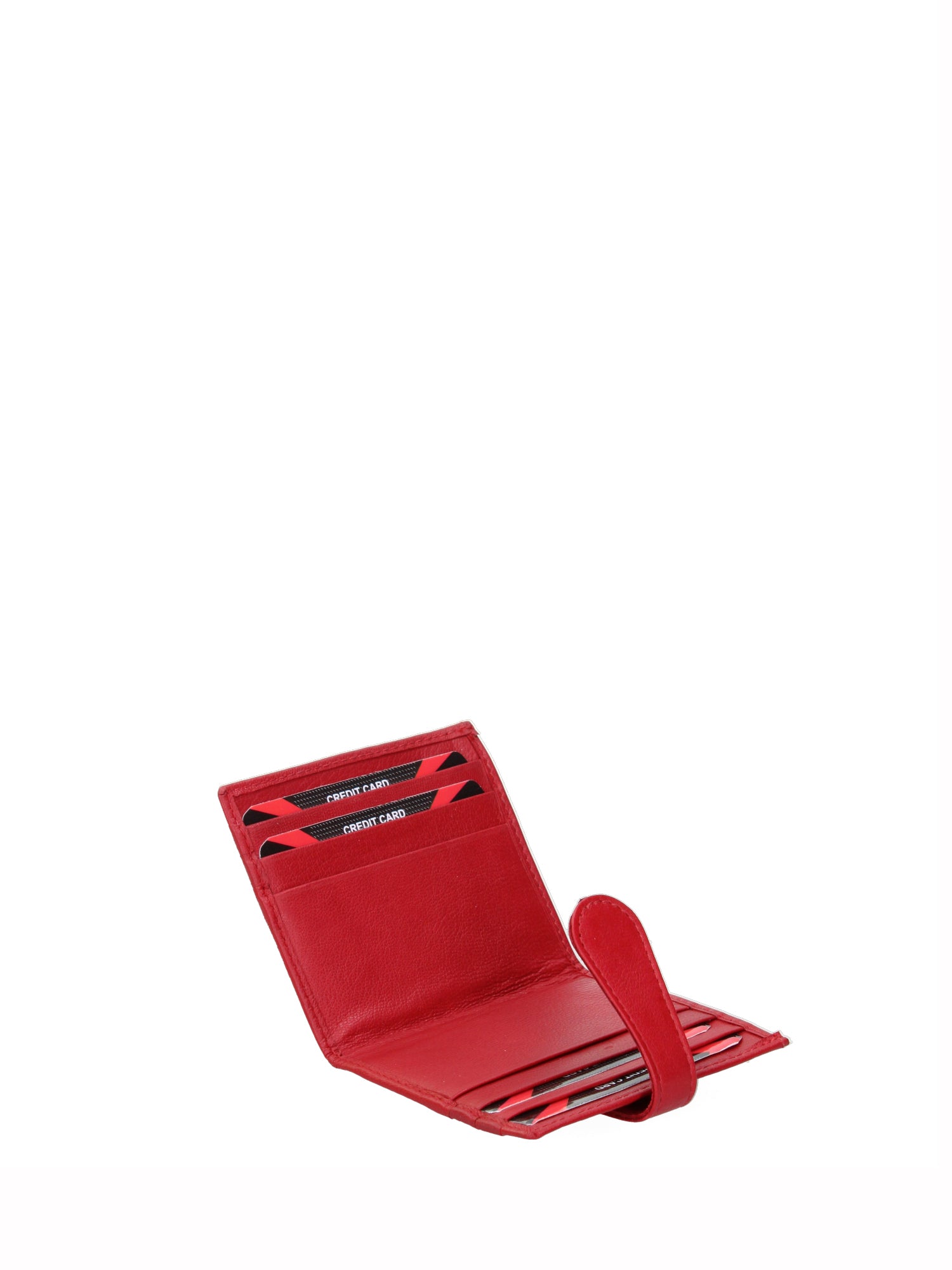 Portafoglio uomo in vera pelle Casual IN-1063-ROSSO Sergio Valentini