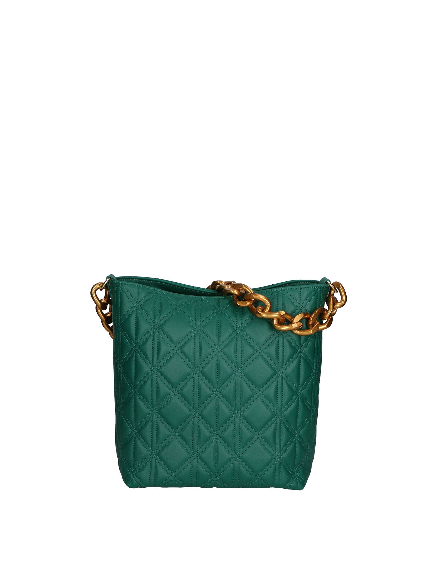 Adra Borsa a spalla da donna Vera pelle 04538-S47 VERDE MELA Gave Lux
