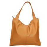 Aelia Borsa a spalla da donna Vera pelle 3312-D17 CUOIO SCURO DARK COGNAC Gave Lux