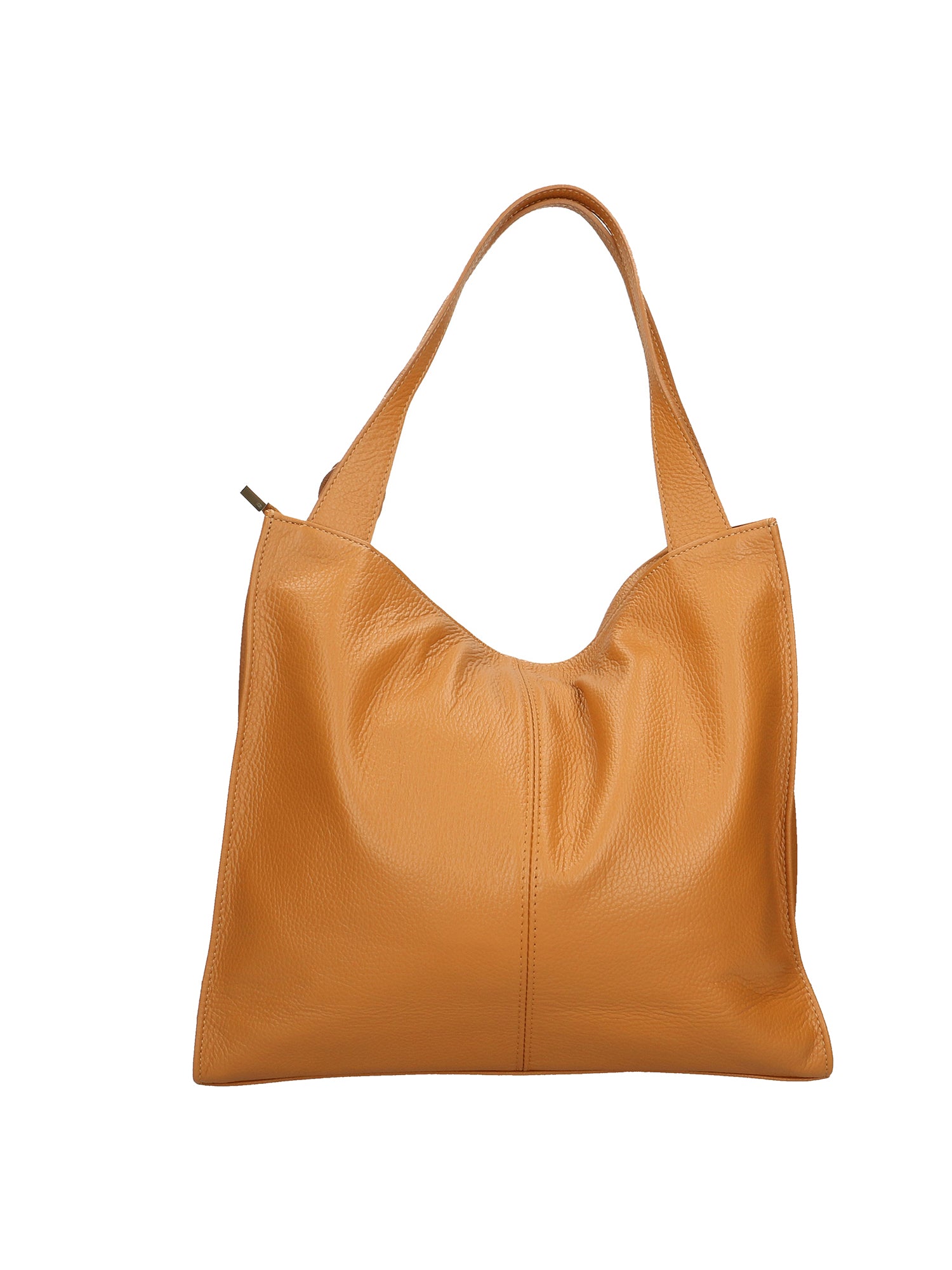 Aelia Borsa a spalla da donna Vera pelle 3312-D17 CUOIO SCURO DARK COGNAC Gave Lux