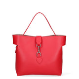 Liviana Borsa a mano da donna Vera pelle 07379-PL58 ROSSO FUOCO Gave Lux