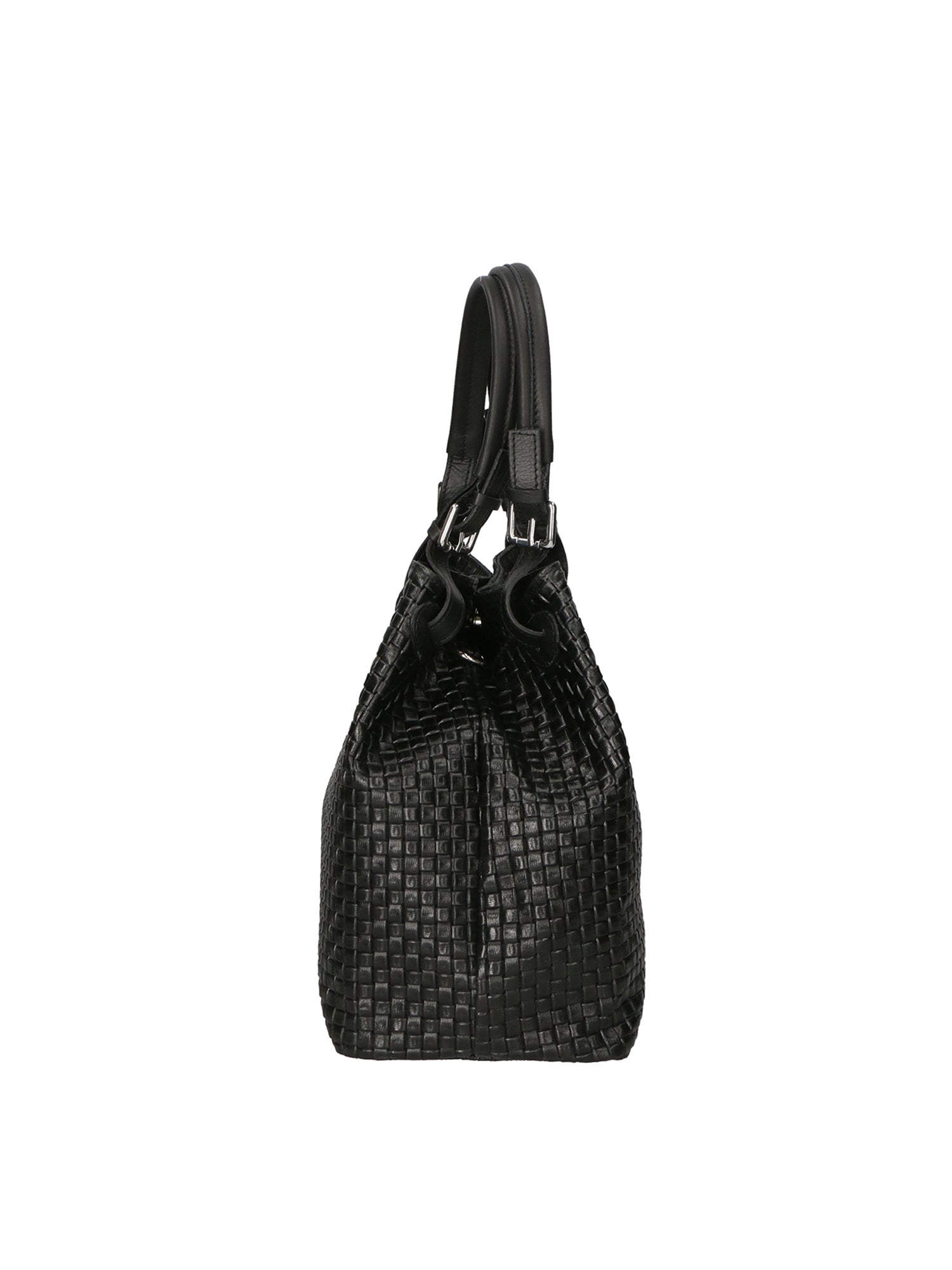 Araminta Borsa Shopper da donna Vera Pelle 80047-019 NERO Gave Lux