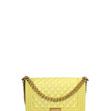 Borsa a mano donna 100% gomma FLAT PENKA M-PYRATE GREEN-LIGHT OTTONE Marc Ellis