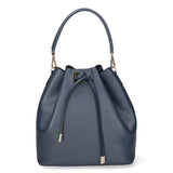 Erina Borsa a mano da donna Vera pelle 8073-P217 BLU NOTTE Gave Lux