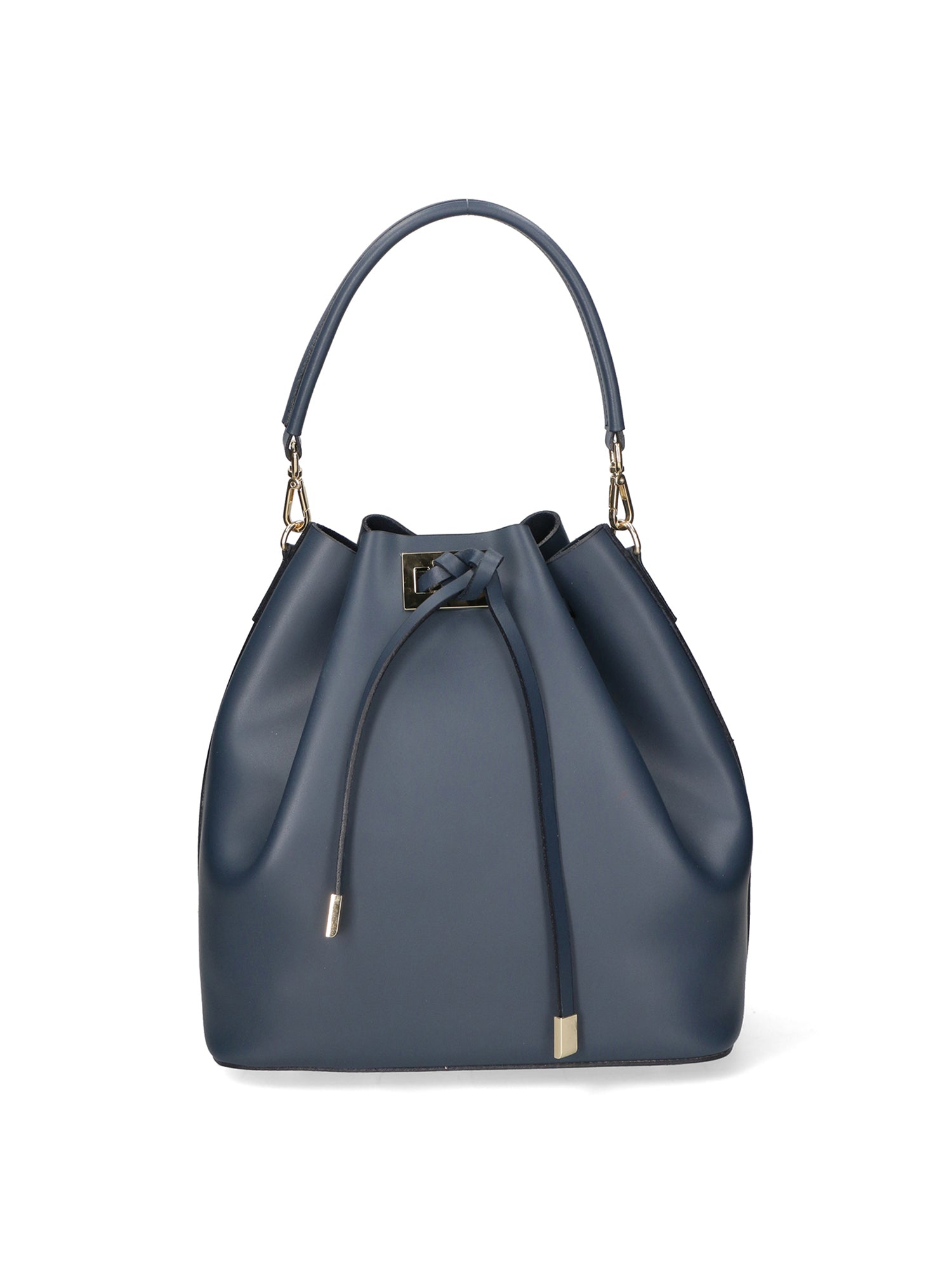 Erina Borsa a mano da donna Vera pelle 8073-P217 BLU NOTTE Gave Lux