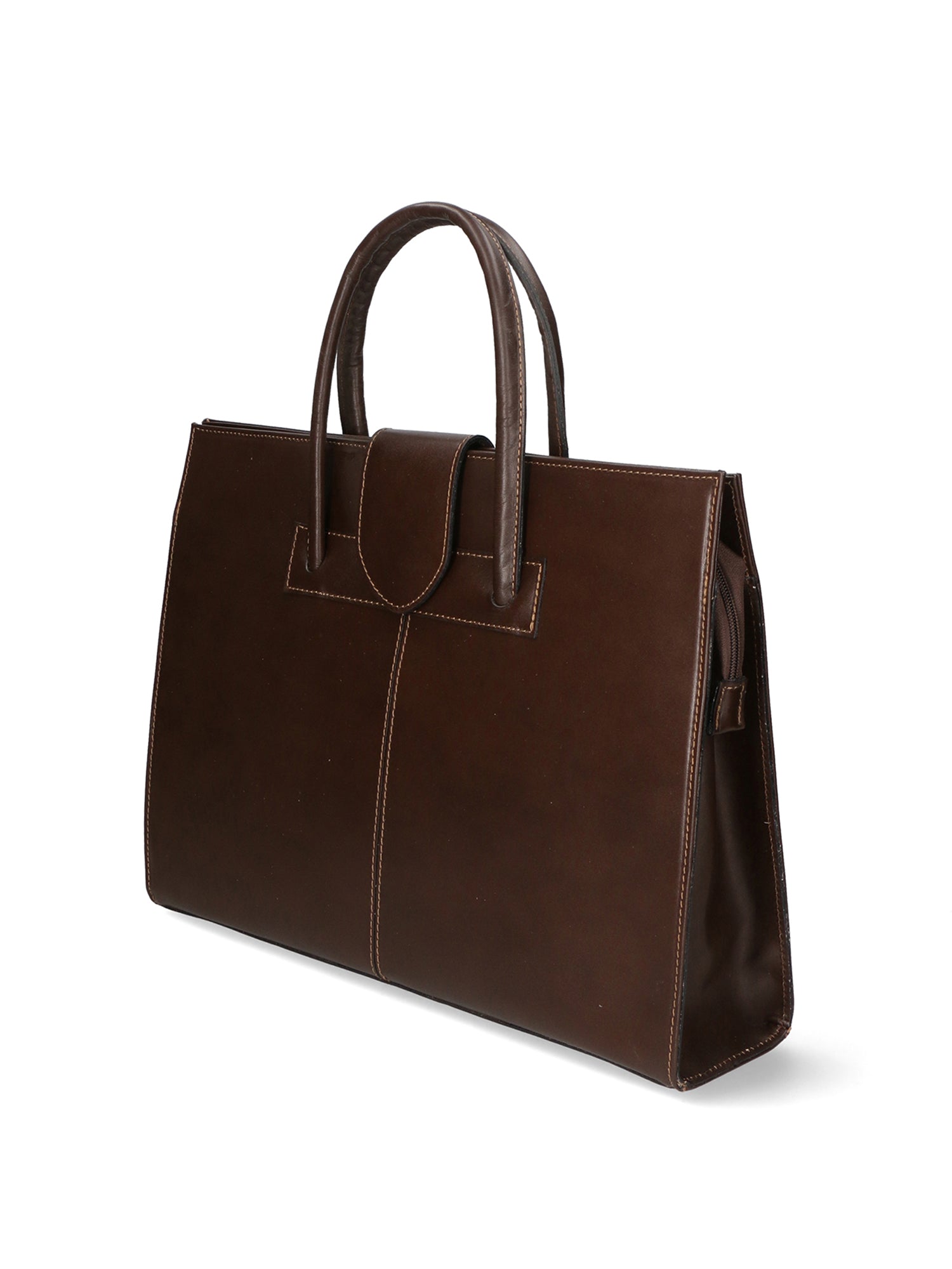 Evelina Borsa a mano da donna 100% pelle 9025-T.MORO Gave Lux