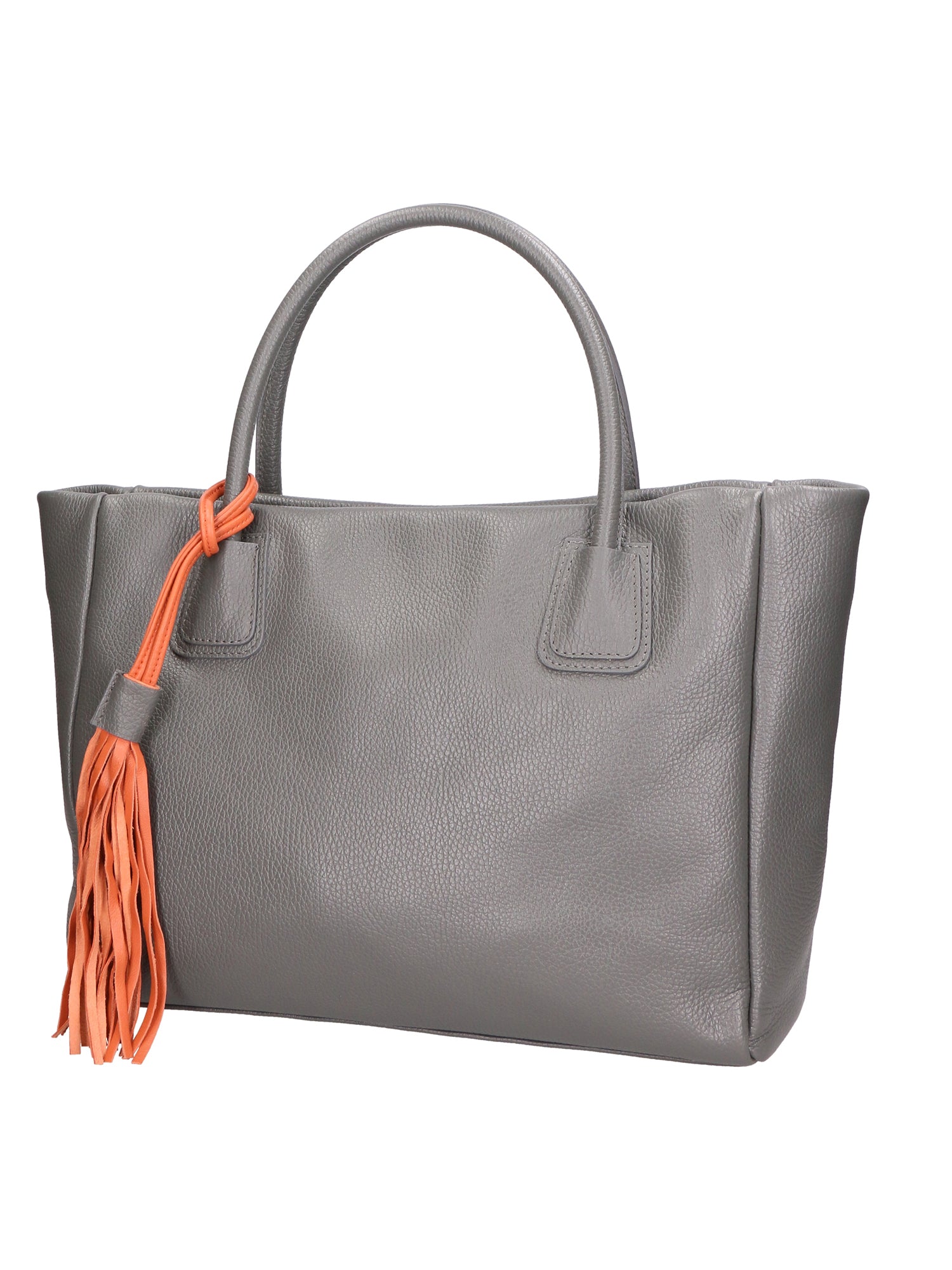 Rosalie Borsa a spalla da donna 100% pelle 06503-D27 GRIGIO SCURO Gave Lux