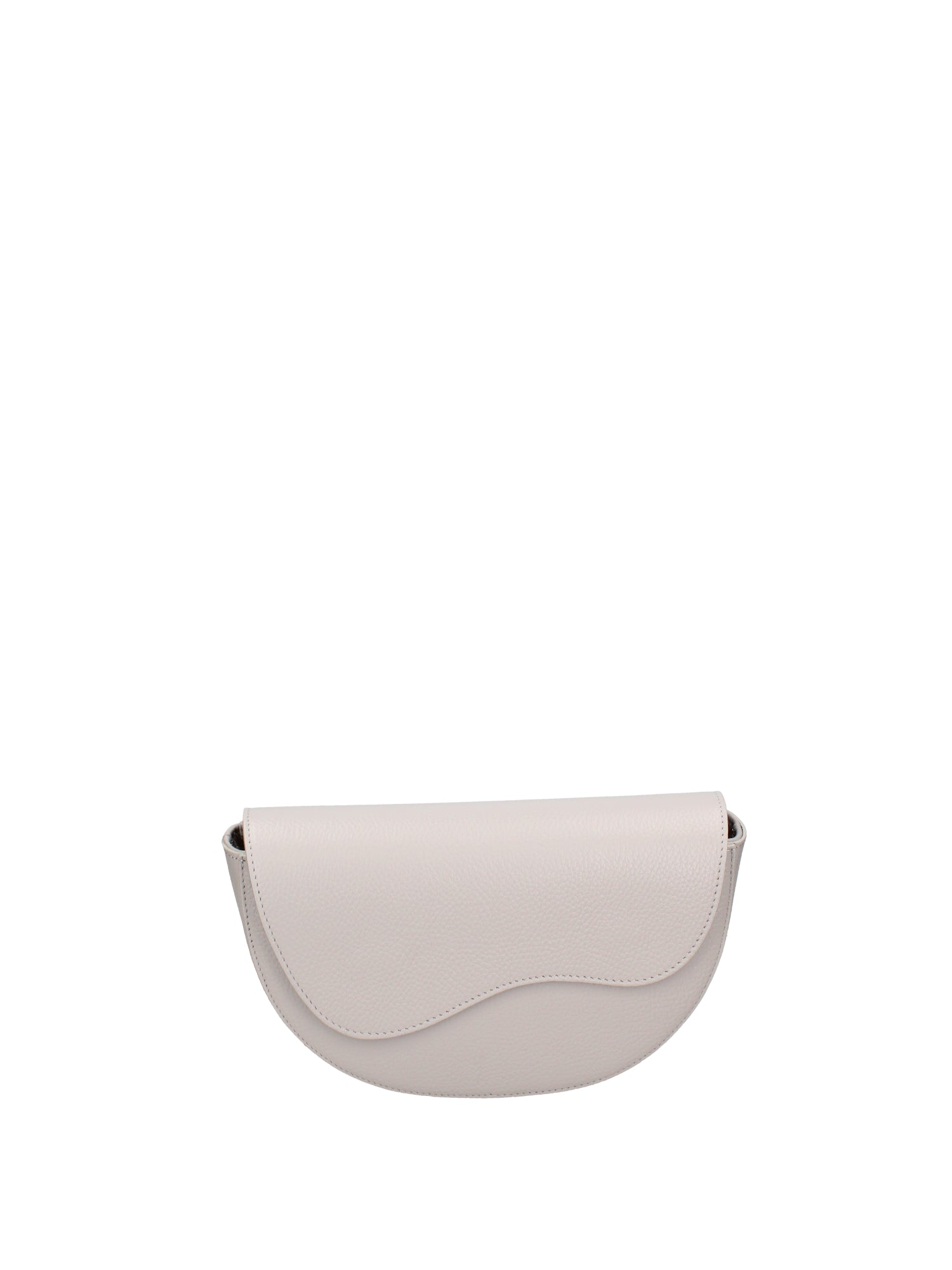 Marsupio da donna in vera pelle Made in Italy 07218-D86 GRIGIO PERLA Roberta Rossi