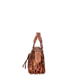 Solara Borsa a spalla da donna Vera pelle 06091 LM-L006 RAME Gave Lux