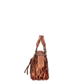 Solara Borsa a spalla da donna Vera pelle 06091 LM-L006 RAME Gave Lux