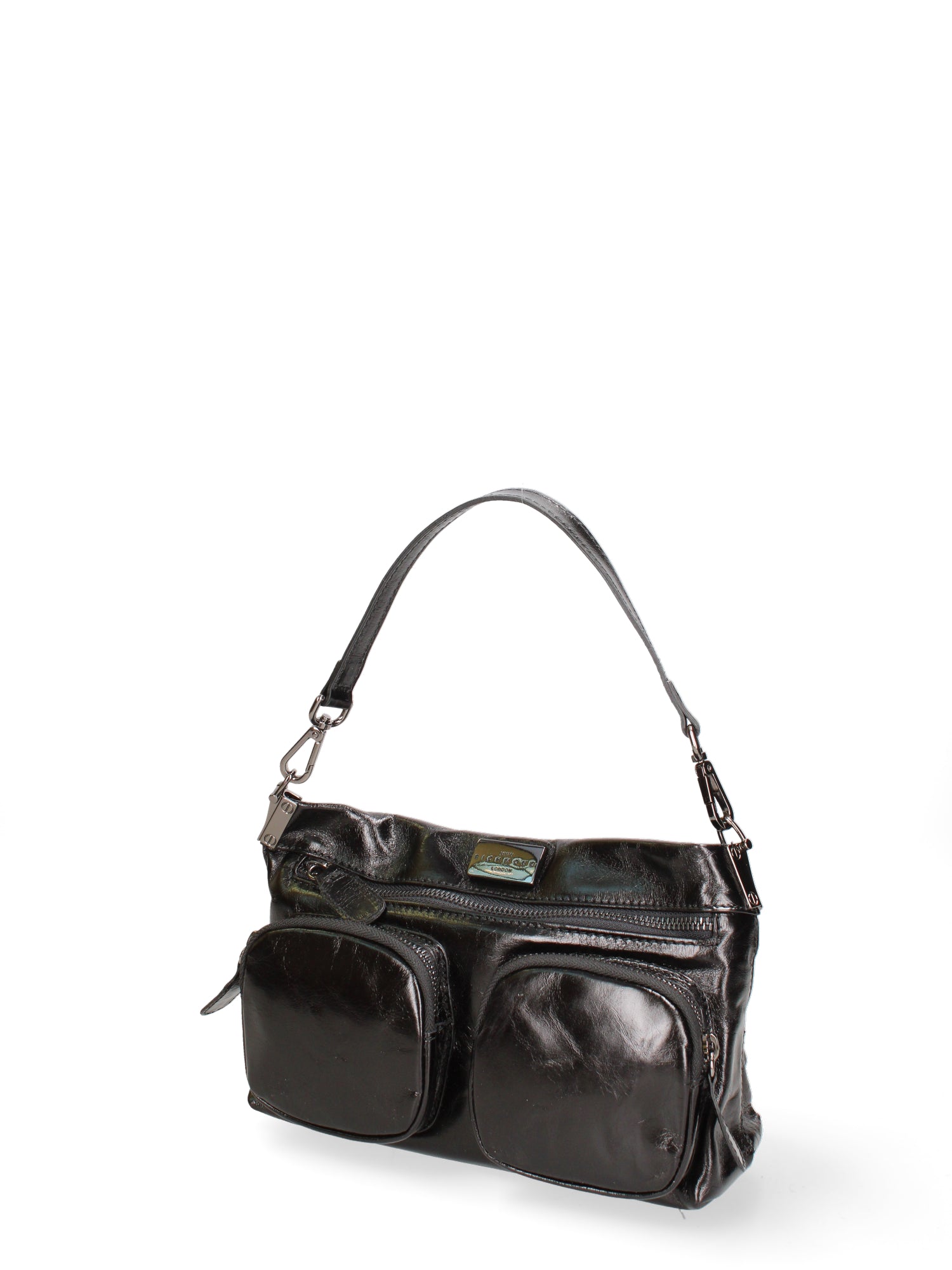 Borsa a spalla da donna Vera pelle JR-W-1181SY-BLACK-CDF John Richmond
